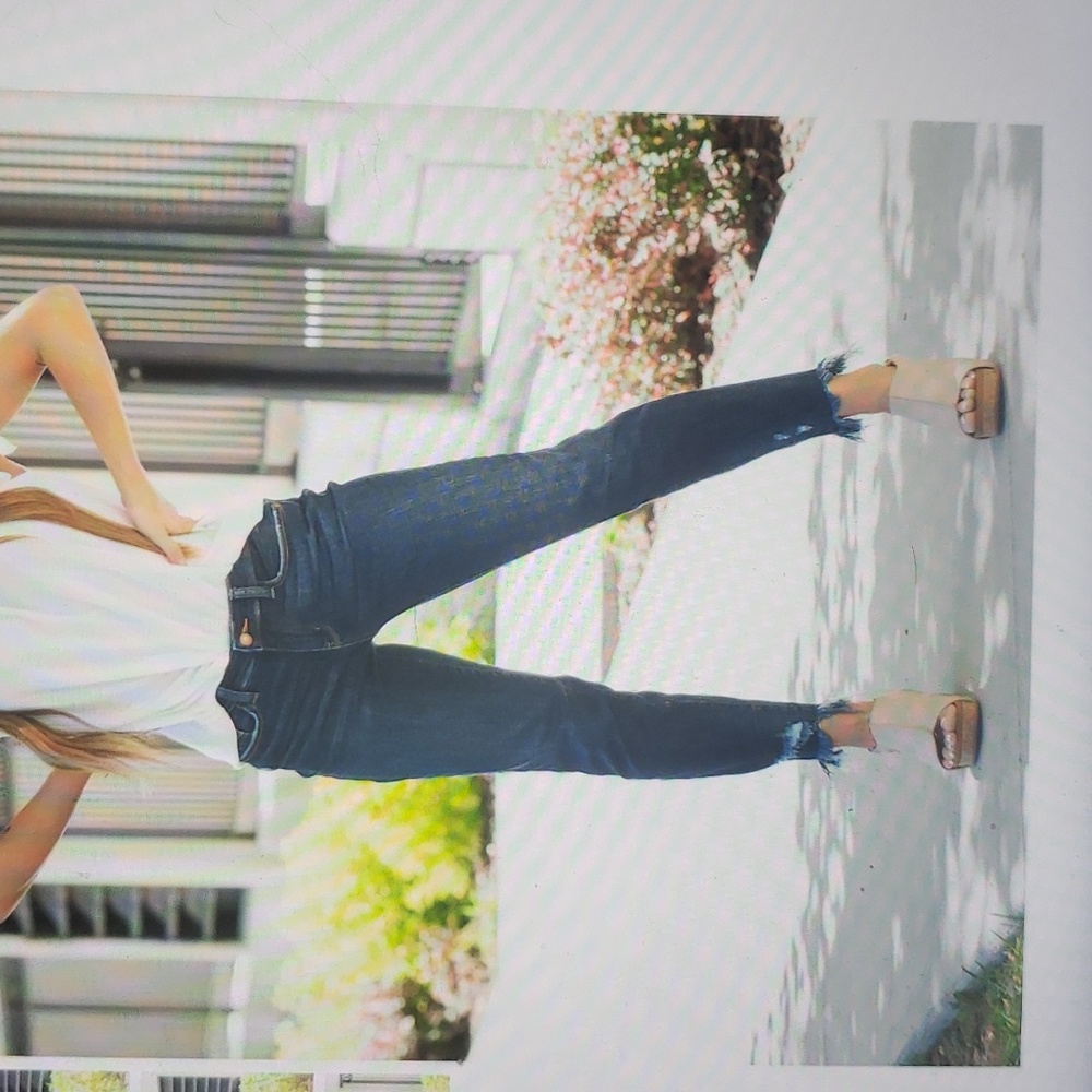 JUDY BLUE PLUS SIZE  SARAH MID RISE SLIM FIT JEANS SX 20W